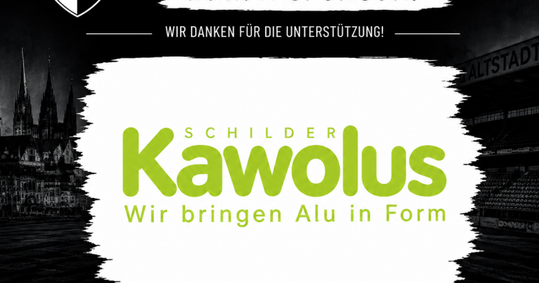 Neuer Sponsor: Schilder Kawolus