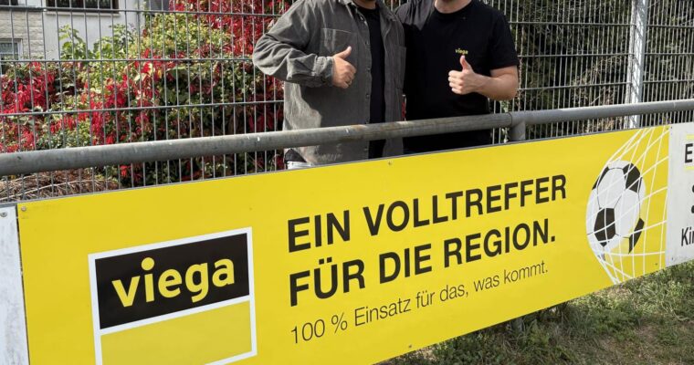 Neuer Sponsor: VIEGA